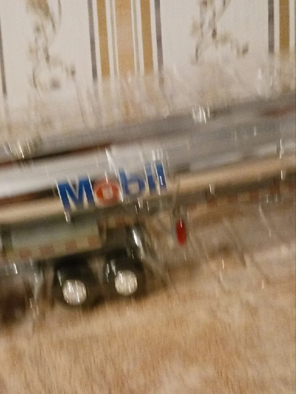 Mobil 1997 Limited Edition Toy Tanker Truck - White